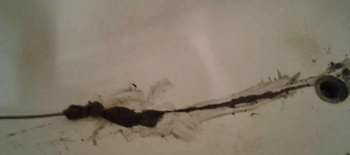 Clogged Bathtub