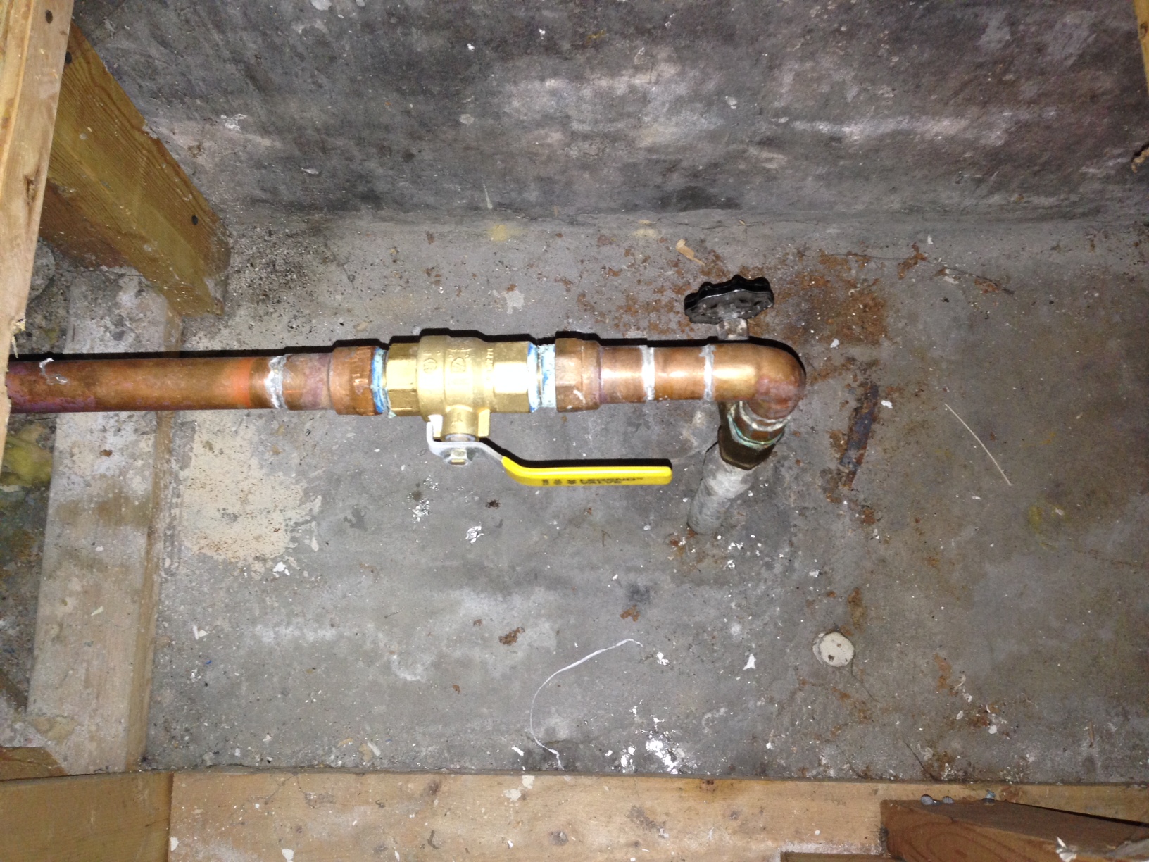 Water Meter Before